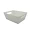 White Basket with Handles by Celebrate It&#xAE;